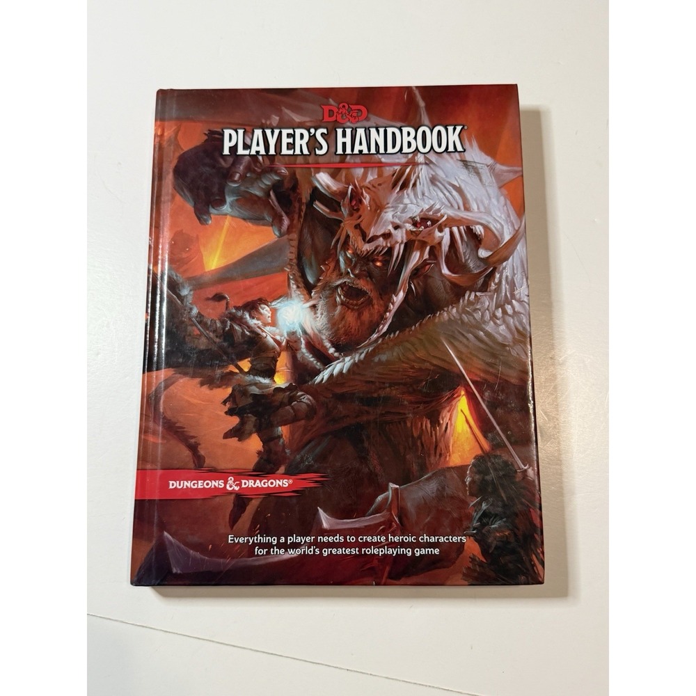 D&D 5E Players Handbook Core 2014 Rulebook Mike Mearls Wizards of the Coast